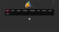 Desktop Screenshot of cd-tennisdetable17.com